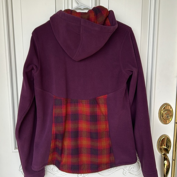 Like new Columbia fleece zip up hoodie - Picture 4 of 5